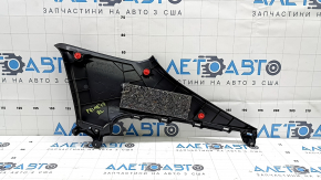 Накладка задней стойки верхняя левая Toyota Prius 50 Prime 17-20 черная, потерта