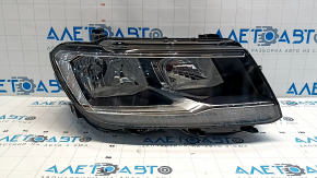 Фара передняя правая VW Tiguan 18-21 галоген, ДХО галоген