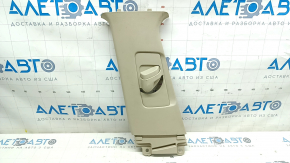 Накладка центральной стойки верхняя ремень левая Toyota Camry v70 18-24 бежевая