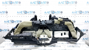 Panou frontal Torpedo cu AIRBAG Toyota Prius 50 Prime 17-22 negru pentru display mare, pentru curatare