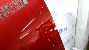 Крыло переднее левое Toyota Prius 50 Prime 17-22 красный 3T7, примято