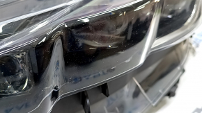Фара передняя левая в сборе Toyota Prius 50 Prime 17-19 LED с уплотнителем и верхним креплением, песок