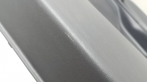 Garnitura portiera fata dreapta Ford Escape MK4 23-24 negru, St-line, cu maner, cotiera piele neagra cu cusaturi rosii, turnare negru lucios carbon, zgarieturi