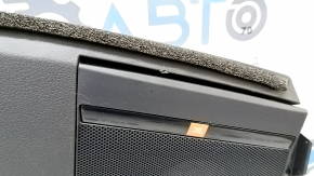 Накладка торпеды верхняя Toyota Prius 50 Prime 17-19 черная, JBL, под динамики, под проекцию, царапина