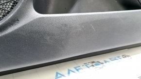 Garnitură uși față dreapta Toyota Prius 50 Prime 17-22 negru, inserție piele neagră, cotieră piele neagră, zgârieturi