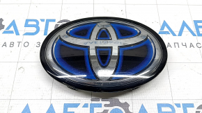 Эмблема решетки радиатора Toyota Prius 50 Prime 17-18 под радар, песок