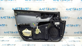 Cartela ornamente usi fata dreapta Toyota Camry v55 15-17 usa negru, cotiera piele neagra, inserare piele neagra, zgarieturi