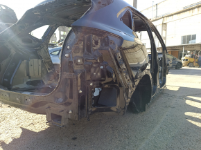 Четверть крыло задняя правая Ford Escape MK4 20-26 на кузове, черная, тычка