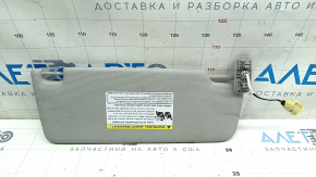 Козырек левый VW Jetta 19-26 серый, с подсветкой, без крючка, под чистку