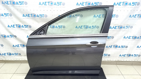 Дверь в сборе передняя левая VW Jetta 19-26 keyless, графит LD7X, тычки