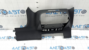 Накладка передней панели центральная нижняя Ford Escape MK4 20-26 черная, без накладки, трещины в креплениях