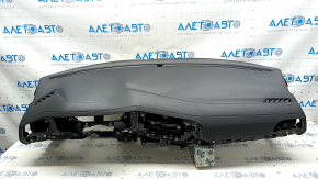 Торпедо передняя панель с AIRBAG VW Jetta 19-26 черная, ржавый пиропатрон