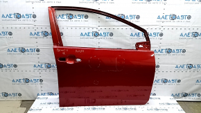 Дверь голая передняя правая Toyota Prius 50 Prime 17-18 красный 3T7, тычки, вмятины