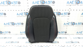 Spatar scaun pasager Ford Escape MK4 23-24, tapițerie combinată piele+țesătură, negru cu cusături roșii, încălzit