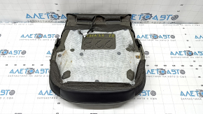Обшивка подушки пассажирского сидения Ford Escape MK4 23-26 комбинированное кожа+ткань, черное с красной строчкой, подогрев