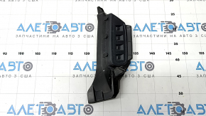Заглушка переднего бампера правая Toyota Prius V 15-17 рест под поворотник, структура
