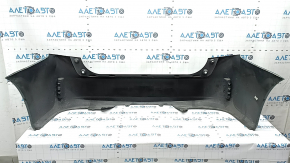 Бампер задний голый Toyota Prius V 12-17 без губы, зеленый, царапины