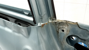 Дверь голая передняя левая Toyota Prius V 12-17 зеленый 781, вмятина, коррозия
