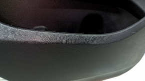 Ornamente ușă spate stânga complete BMW X3 F25 11-17 piele neagră fără cortină, cotieră piele neagră, inserție piele neagră, ornament gri, zgârieturi cotieră și cod inserție neagră, ornament antracit