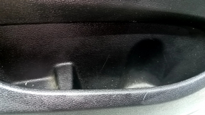 Ornamente ușă spate stânga complete BMW X3 F25 11-17 piele neagră fără cortină, cotieră piele neagră, inserție piele neagră, ornament gri, zgârieturi cotieră și cod inserție neagră, ornament antracit