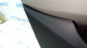 Placă uși spate stânga Hyundai Elantra AD 17-20 gri, cotiera cauciuc gri, inserție plastic gri, ornament gri, zgârieturi