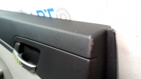 Placă uși spate stânga Hyundai Elantra AD 17-20 gri, cotiera cauciuc gri, inserție plastic gri, ornament gri, zgârieturi