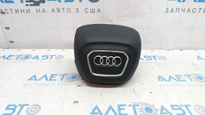 Подушка безопасности airbag в руль водительская Audi Q5 80A 18-21 серая, тип 1, царапины