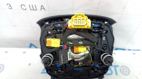 Подушка безопасности airbag в руль водительская Audi Q5 80A 18-21 серая, тип 1, царапины