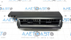 Дефлектор воздуховода центральный Toyota Prius V 15-17 черный с хром, 2 секции, вздулся хром