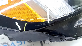 Фара передняя правая в сборе Ford Edge 19-24 LED темная, царапина