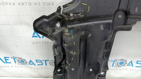 Защита двигателя задняя Mitsubishi Outlander 22-26 примята, надрывы