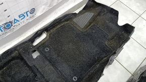 Покрытие пола Toyota Prius V 12-17 черное, под чистку