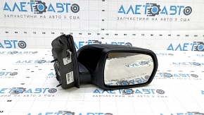 Зеркало боковое правое в сборе Ford Edge 19-24 7 пинов, черное, BSM, подогрев