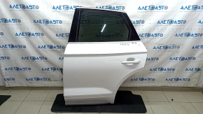Ansamblu ușă spate stânga Audi Q5 80A 18-24 fără cheie, alb LS9R