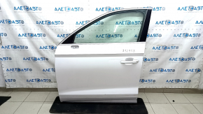 Дверь в сборе передняя левая Audi Q5 80A 18-24 keyless, белый LY9C, скол