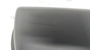 Ornamente ușă spate stânga complete Mitsubishi Outlander 22-25 negru, cotiera și inserție piele cu cusături gri negru, ornament negru lucios cu crom, zgârieturi