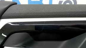 Placă ușă față stânga Mitsubishi Outlander 22-25 piele neagră