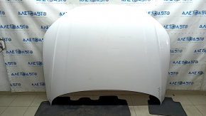 Капот голый Audi Q5 80A 18-24 алюминий, белый LY9C, вмятина