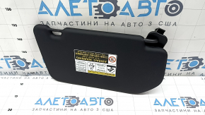Козырек левый Mitsubishi Outlander 22-26 черный, без крючка, под подсветку