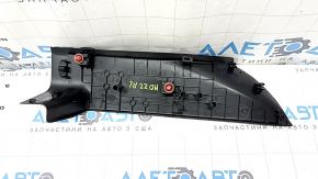 Garnitură prag spate stânga Mitsubishi Outlander 22-25 negru