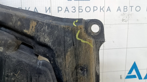 Защита двигателя передняя Toyota Prius 50 Prime 17-18 2 части, надрывы, потерта