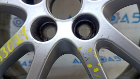 Диск колесный R15x6.5J Toyota Prius 50 Prime 17-22 оттенок серебро, легкая бордюрка