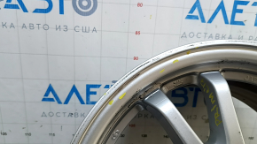 Диск колесный R15x6.5J Toyota Prius 50 Prime 17-22 оттенок серебро, легкая бордюрка