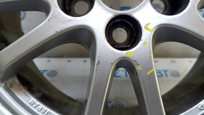 Диск колесный R15x6.5J Toyota Prius 50 Prime 17-22 оттенок серебро, легкая бордюрка