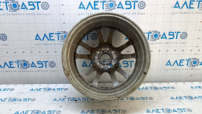 Диск колесный R15x6.5J Toyota Prius 50 Prime 17-22 оттенок серебро, легкая бордюрка