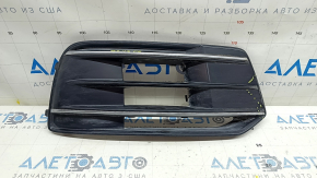 Grilă bară față dreapta Audi Q5 80A 18-20 cu crom, uzată, zgâriată