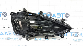 Заглушка птф левая Ford Edge 19-24 с хром молдингом