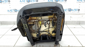 Задний ряд сидений 2 ряд правый Mitsubishi Outlander 22-26 без airbag, комбинированная кожа черная серая строчка, повреждение водой