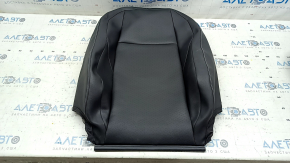 Tapițerie scaun pasager superior VW Jetta 19-21 piele neagră, zgârieturi