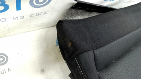 Обшивка подушки пассажирского сиденья VW Jetta 19-21 кожа черная, с подогревом, под чистку
